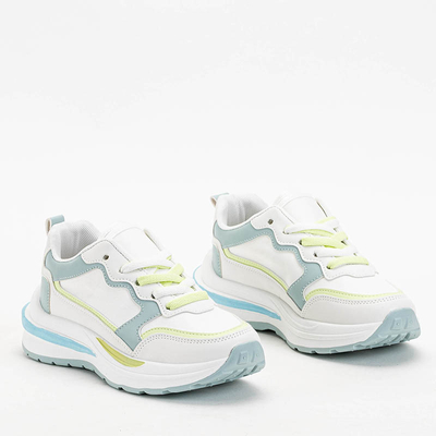 Fehér-kék női sportcipő Kilila - Lábbeli