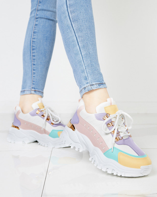 Színes női sportcipő Nosice tornacipő - Lábbeli