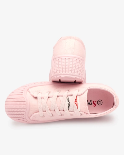 OUTLET Royalfashion Pink Brigera platform sportcipő