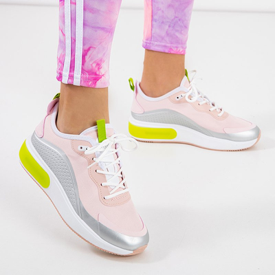 OUTLET Rózsaszín és szürke női sportcipő Tituana - Lábbeli