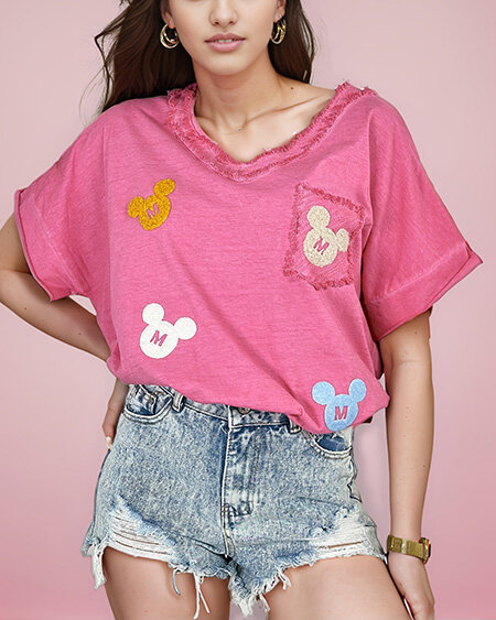 Royalfashion Női póló foltokkal