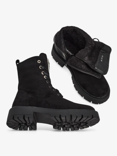 Női Euni öko velúr bokacsizma