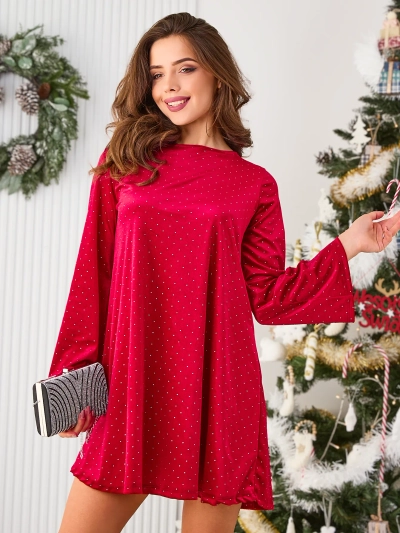 Royalfashion Női bársony ruha