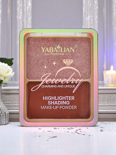 Pirosító és bronzosító kompakt púderek az arcra