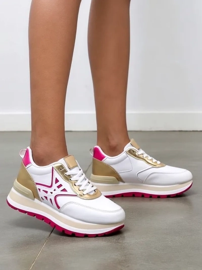 Royalfashion Női sportcipők csillámos Senues