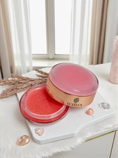 Luxelux 2 az 1-ben ajakbalzsam és peeling