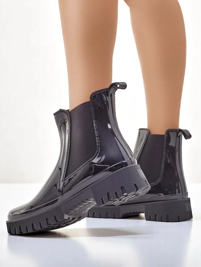 Royalfashion Lakkos női gumicsizma EriEri