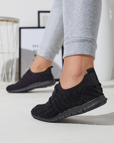 Fekete slip-on női sportcipő tornacipő Kerliv- Footwear