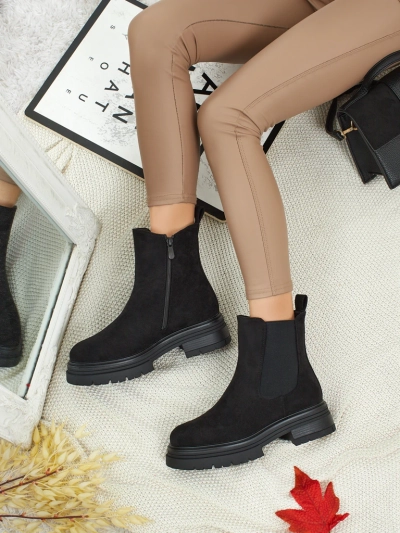 Női Lunvor a'la chelsea csizma öko-velúrból