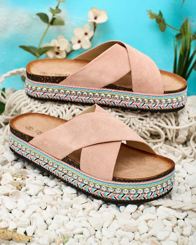 Royalfashion Női flip-flop lapos talppal Tomlla