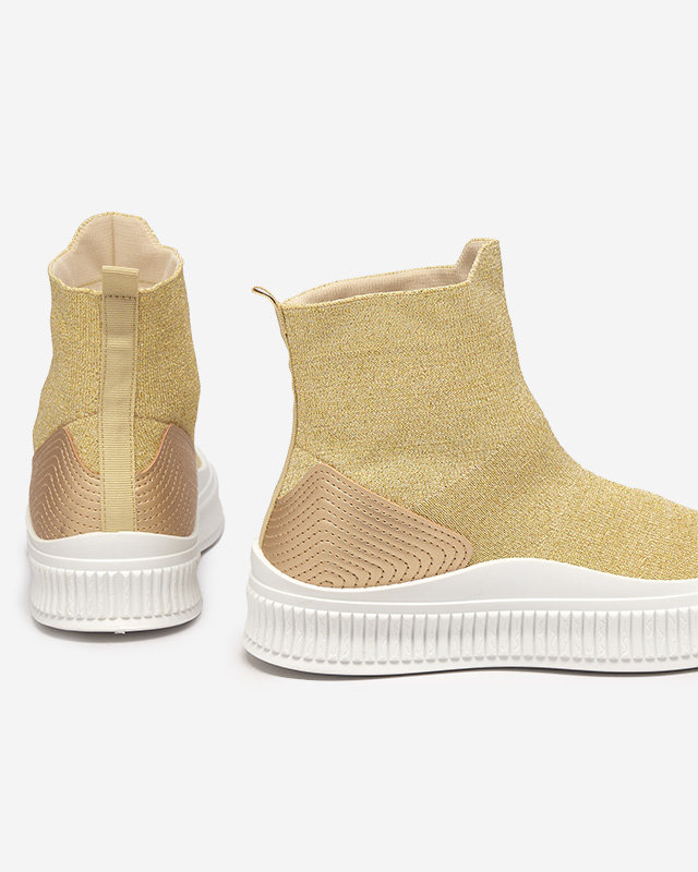 Bejoko aranyszínű női sportcipő - lábbeli