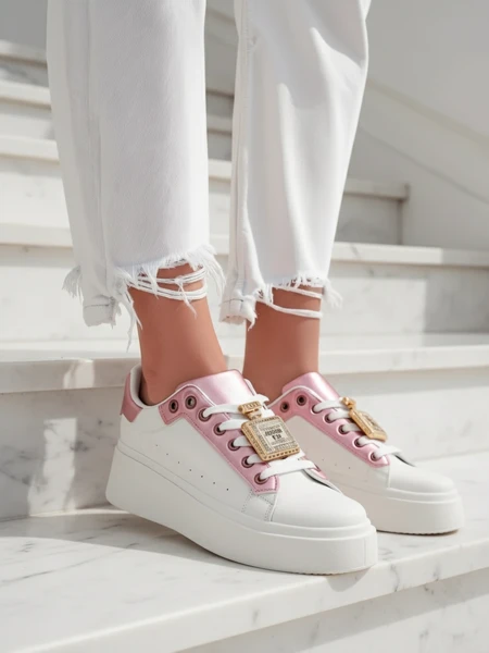 Moderna Eleganza Arany Női Cipő