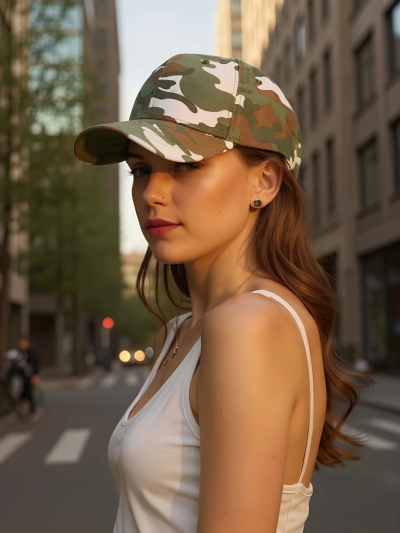 Royalfashion CamoFlex terepmintás baseball sapka
