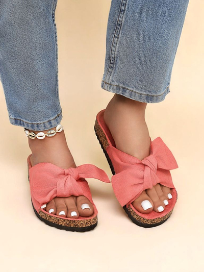 Royalfashion Női masnis papucs Bubble Sun