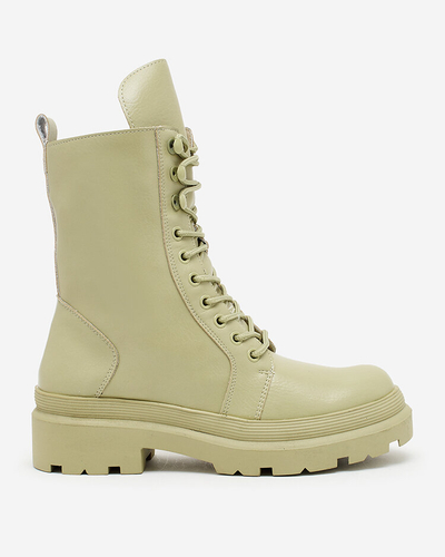 Royalfashion Eco bőr női bagger csizma Vederme