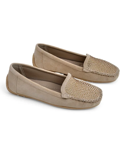 Royalfashion Női mokaszin strasszkövekkel Ezuess