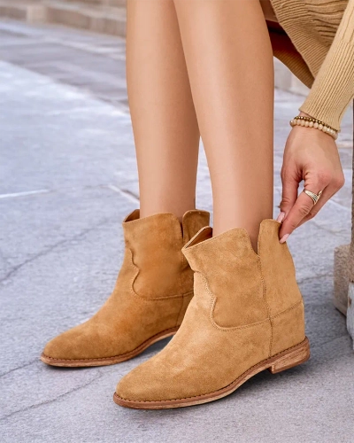 Royalfashion Boots kowboj stílusban fedett talpú Blueston
