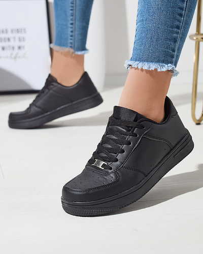 Női tornacipő fekete színben Defaggo - Lábbeli