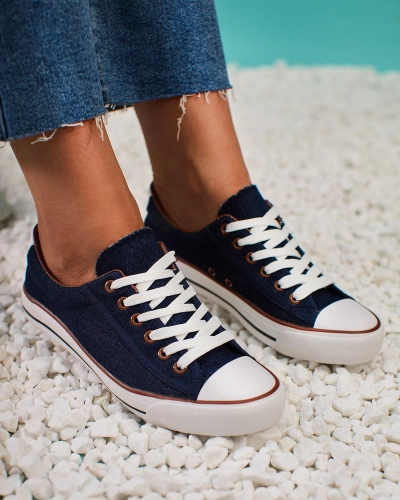 Royalfashion Navy Blue Női Gumpy Sneakers