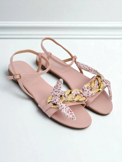 Royalfashion Női lapos talpú BareLuxe szandál