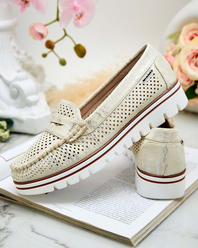 Royalfashion Openwork női mokaszin Leteller