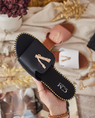 Royalfashion Női öko bőr flip-flop Cemenna