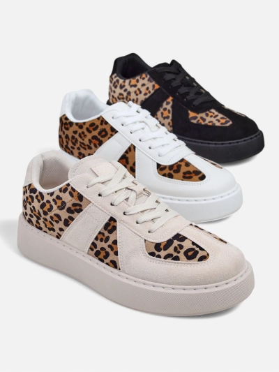 Royalfashion Női sportcipők leopárdmintával Big Cat