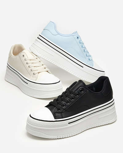 Női világoskék sportcipő a'la Aniel tornacipő - Lábbeli