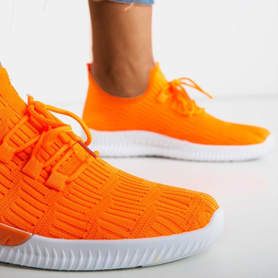 Neon narancssárga sportcipő nőknek Boellis - cipő