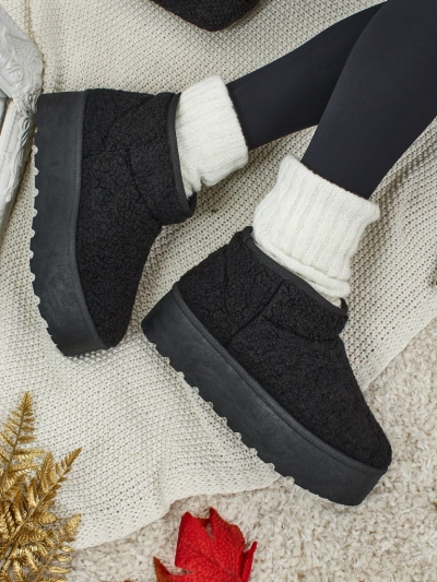 Rövid női a'la Marellin hócsizmák