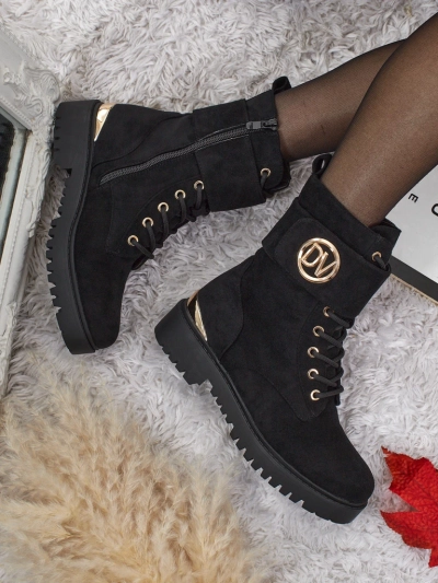 Női Lorice díszes worker bakancsok