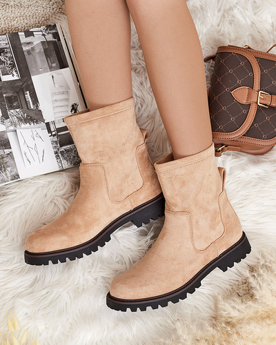 Royalfashion Eco-suede női Gebimma csizma
