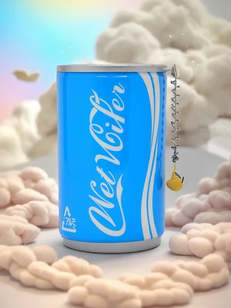 Azzurra Lux Candela – felhőillatú gyertya, Mare Nostrum design, 100g