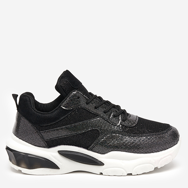 OUTLET Fekete női sportcipő Filondi tornacipő - Lábbeli