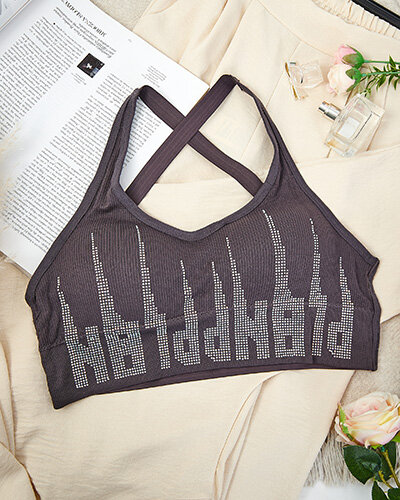 Royalfashion Női sportmelltartó cirkofrizura