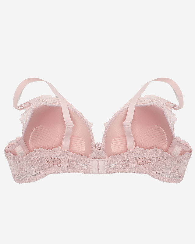Rózsaszín fűzős női melltartó - Fehérnemű