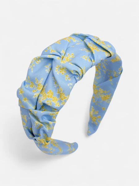 Royalfashion Hajpánt ráncolással és nyomattal