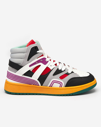 OUTLET Szürke, bokáig érő női sportcipő a Gisore-tól - Footwear