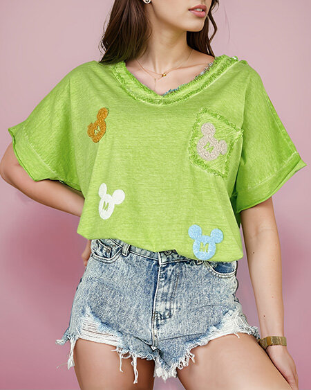 Royalfashion Női póló foltokkal