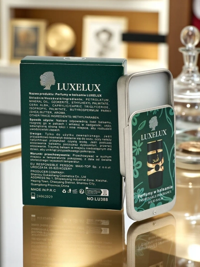 Luxelux Arab Green balzsamparfümök ihlette