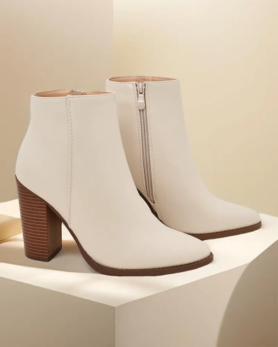 Royalfashion Női bokacsizma vékony tűsarkú Toemi