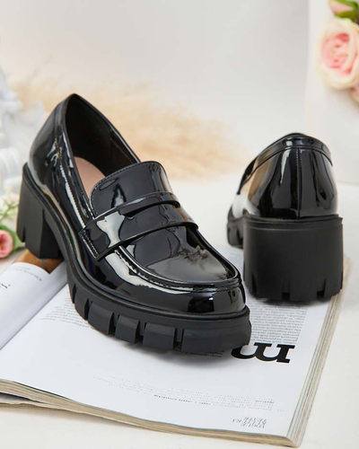 Royalfashion Női mokaszin alacsony posztón Denebel