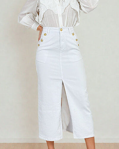 Royalfashion Denim női szoknya