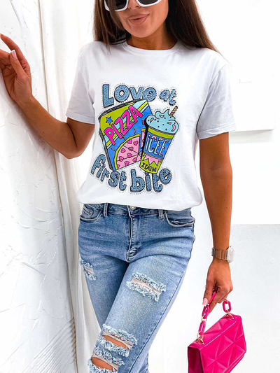 Royalfashion Női nyomtatott póló