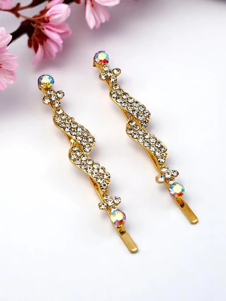 Royalfashion Hajtűk strasszkövekkel Crystal Glow