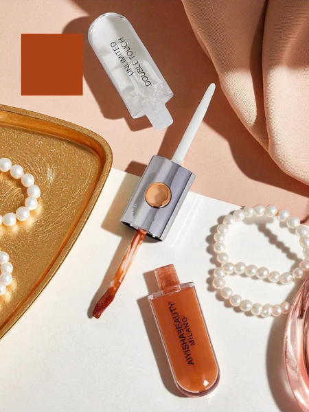 Rúzs és átlátszó szájfény 2 az 1-ben Coral Crush