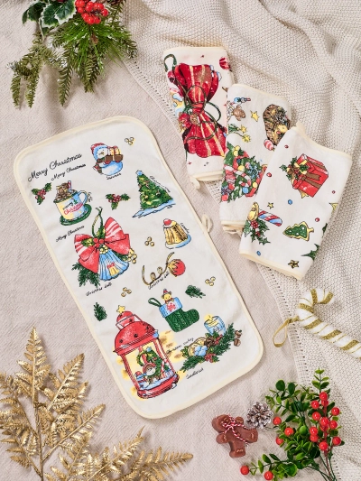 Royalfashion Ünnepi konyharuha szett Merry Xmas