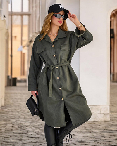 Royalfashion női ing típusú kabát