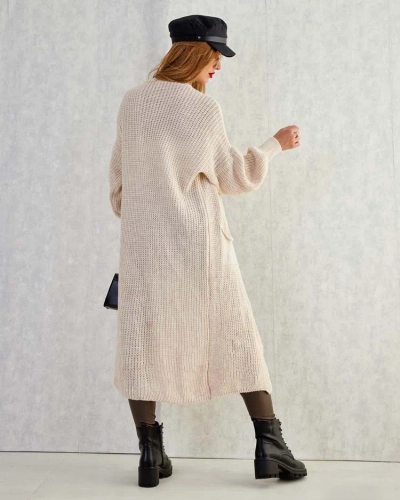 Royalfashion Női kötött ágytakaró pulóver