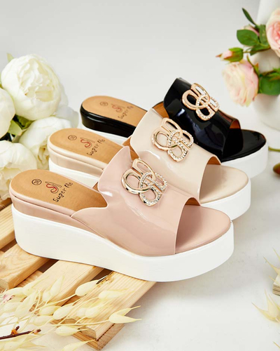 Royalfashion Lakkozott női flip-flop a Sailla oldalon